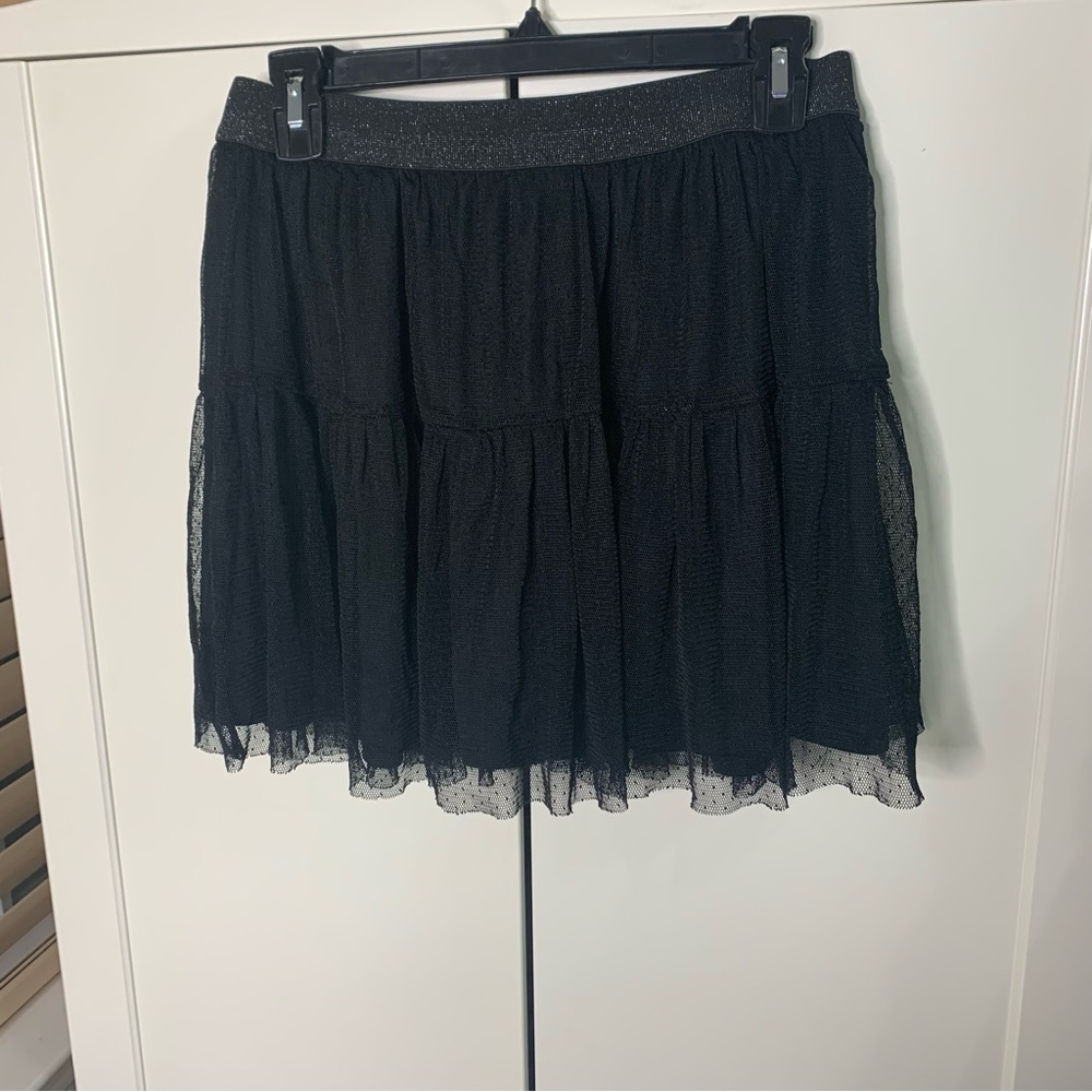 Art Class Glittery Tule Ballet Type Skirt